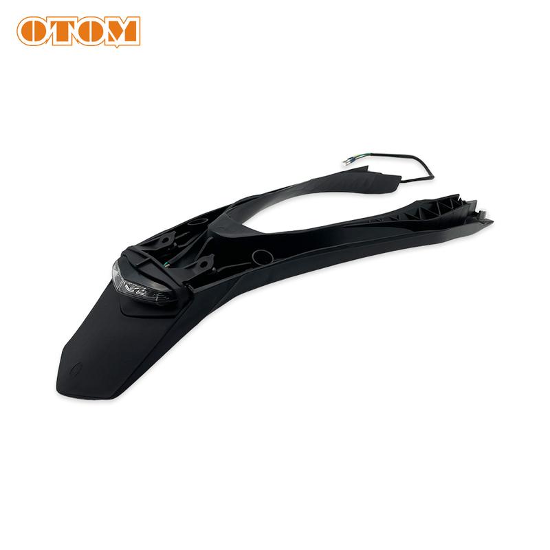 2023 Motorcycle 12V LED Taillight Brake Lamp W/ Rear Fender License Plate Holder Extension Bracket For GASGAS EC ECF 250 300 350