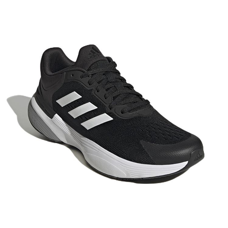 adidas Response 3 Черно-белые мужские кроссовки Core-Black Cloud-White GW1371