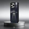 Уникальный Космический НЛО Инопланетный Чехол Для Телефона Для iPhone17,16,15,14,13,12,11 Plus,Pro Max Магнитный Для Magsafe Беспроводной Зарядки