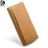 Men's Wallet Long Clutch Bag Leather Multifunctional Retro Buckle Wallet Women