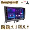 Android автомобильное радио для Mercedes Benz Sprinter Volkswagen 2006-2016 мультимедийный проигрыватель головное устройство стерео GPS навигация BT WIFI 1+16 ГБ