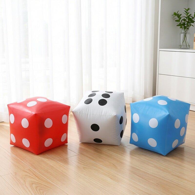 Большие надувные кубики-шарики для вечеринки, подарки гостям, для игры в помещении и на улице, спортивные игрушки для детей и взрослых