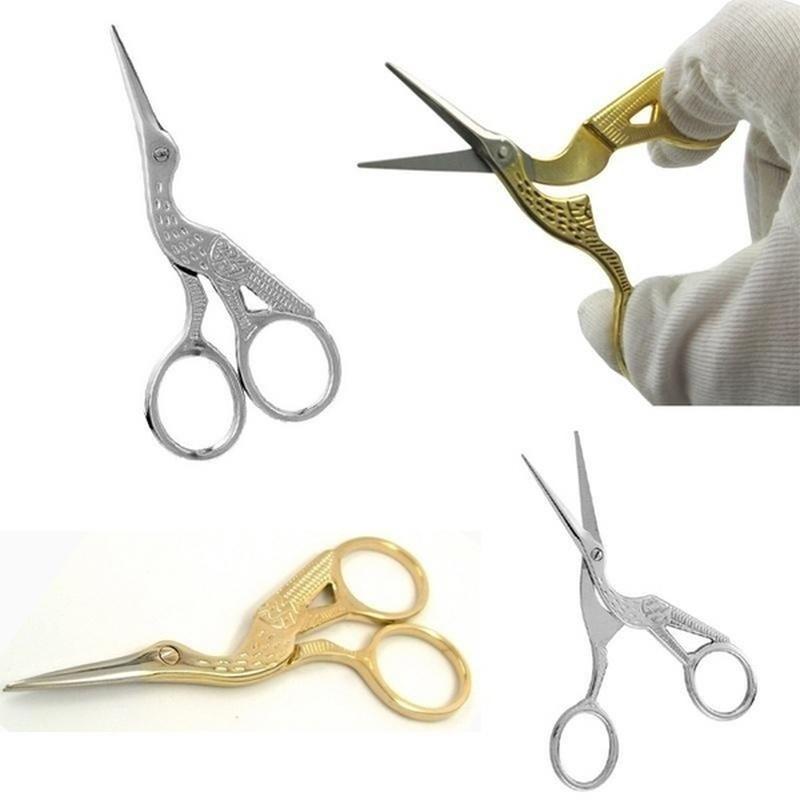 1шт 9см старинные ножницы из нержавеющей стали вышивка швейные инструменты