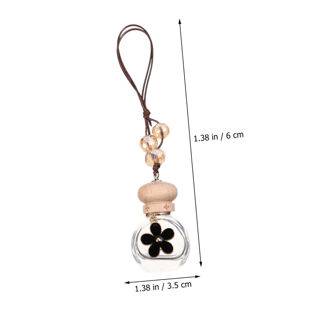 LIFKOME 1Pc Pendant Glass Pendant Glass Car Interior Interior Rear View Mirror Pendant Car