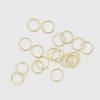 DIY Jewelry Accessories: Plated Small Iron Rings, 0.5mm Wire Diameter