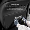 Для Jeep 2 шт. Защитная накладка на спинку сиденья автомобиля от пинков Автоаксессуары Для Jeep Grand Cherokee Wrangler JK Gladiator Compass