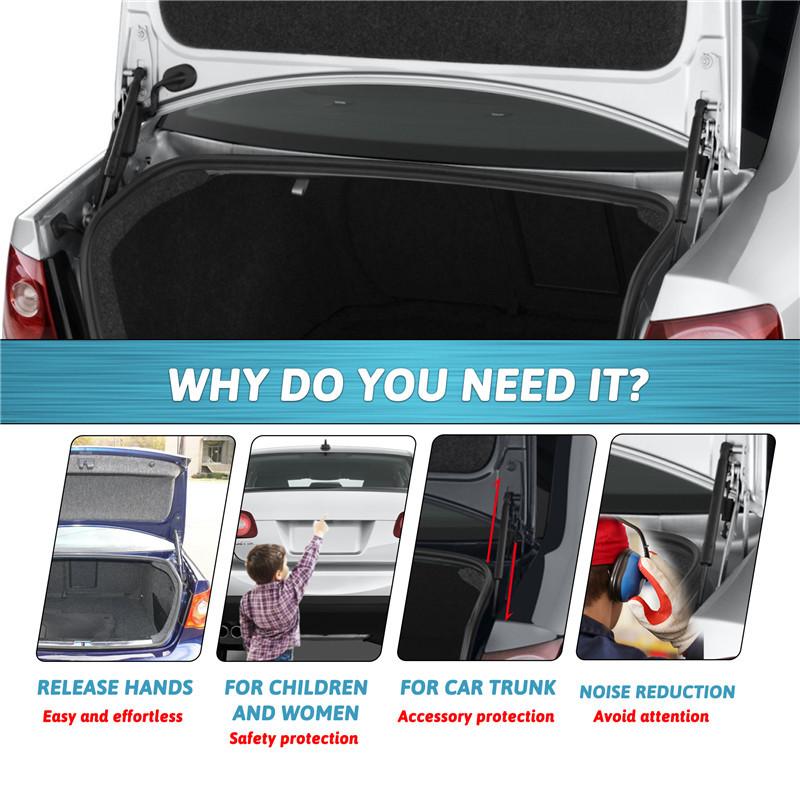 Для Volkswagen Jetta 2005 2006 2007 2008 2009 2010 Автомобильные газовые упоры задней двери багажника, амортизаторы, рычаги поддержки подъема, аксессуары