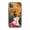 W-20 Naruto Hokage Soft Black Case for iPhone 11 12 13 14 15 6 7 8 X XS Pro Max XR Samsung  S21 S22 S23 S24 FE Ultra S8 Plus
