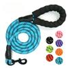 Dog Training Reflective Multi-Color Nylon Dog Leash Dog Chain Explosion-Proof Punch Medium and Large Dog Pet