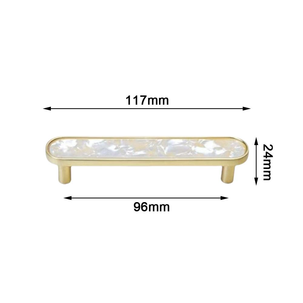 Zinc Alloy Cabinet Handle Pink Black Door Handle Simple Drawer Pull Dressing Table