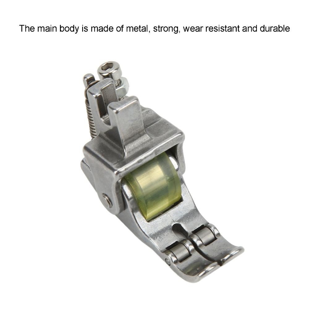 Small Light Rubber Wheel Presser Foot Industrial Sewing Machine Presser Foot  DIY Tool Sewing