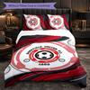 Футбольный комплект постельного белья Sheffield United из 3 предметов Мягкий пододеяльник с наволочками Набор для декора спальни для дома