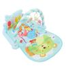 Baby Gym Kick Play Piano Mat Lullabies Lights Educational Baby Musical Fitness Game Pad Blue