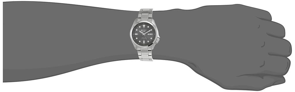 SEIKO Seiko 5 Sports Automatic 100m Water Resistant Dial Watch SRPE51K1 Gray Men's