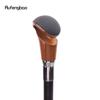 Red Black Leather Silver Walking Cane Fashion Decorative Walking Stick Gentleman Elegant Cosplay Cane Crosier 94cm