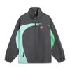 Баскетбольная серия Li Ning Bad Five, буквенная вставка, молния, стойка, универсальная повседневная ветровка, мужская верхняя одежда AFDVE55-1