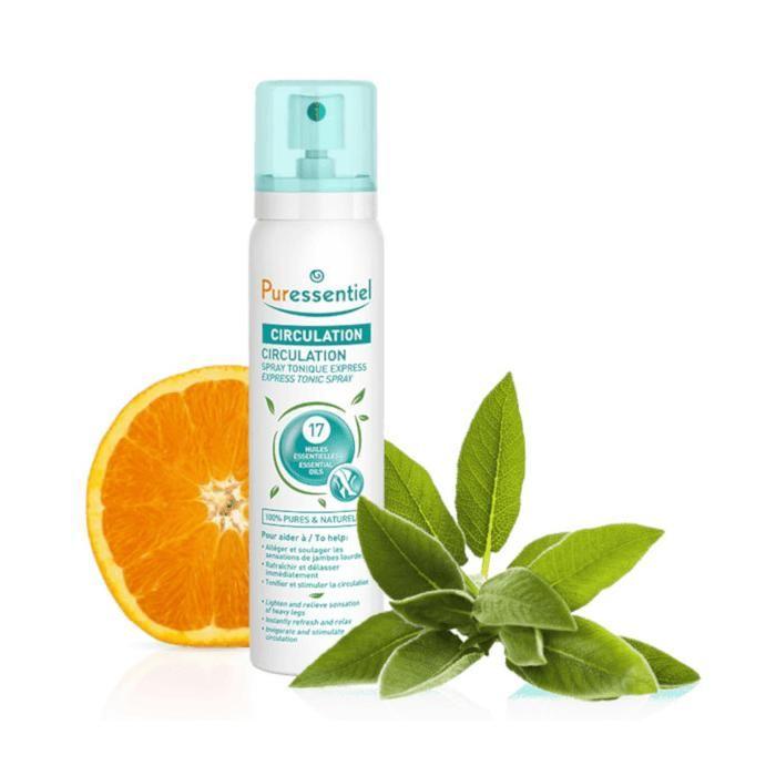 Puressentiel Circulation Spray aux 17 Huiles Essentielles 100ml