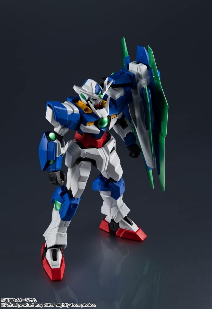 TAMASHII NATIONS GUNDAM UNIVERSE версия фильма Мобильный костюм Гандам OO 150 мм окрашенная подвижная фигурка GNT-0000 QAN[T] Приблизительно. ПВХ и АБС