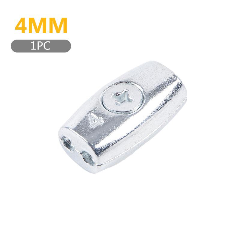 1/5Pcs 2/3/4/6/8Mm Cable Clamp Thread Wire Rope Grip Cable Simplex Clamps