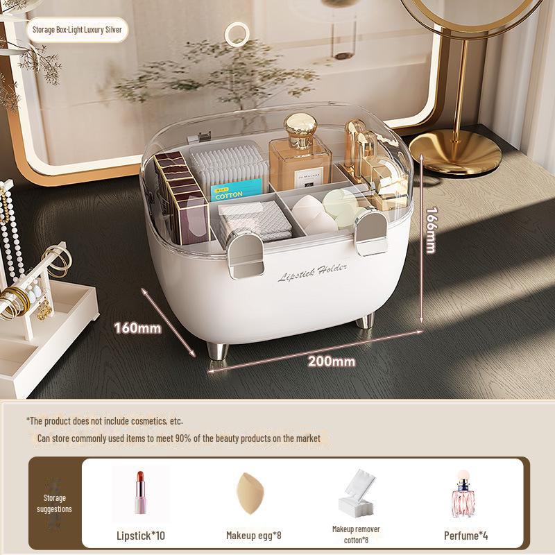 Продвинутый пыленепроницаемый бокс для хранения помад в стиле инс с крышкой