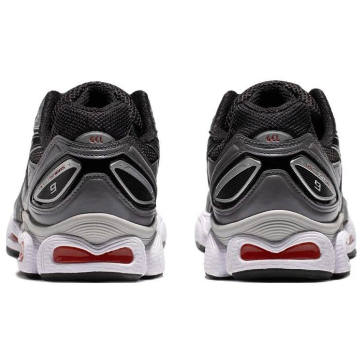 Asics Кроссовки унисекс Gel Nimbus 9 Graphite Grey Red Pure Silver 1201A424-023