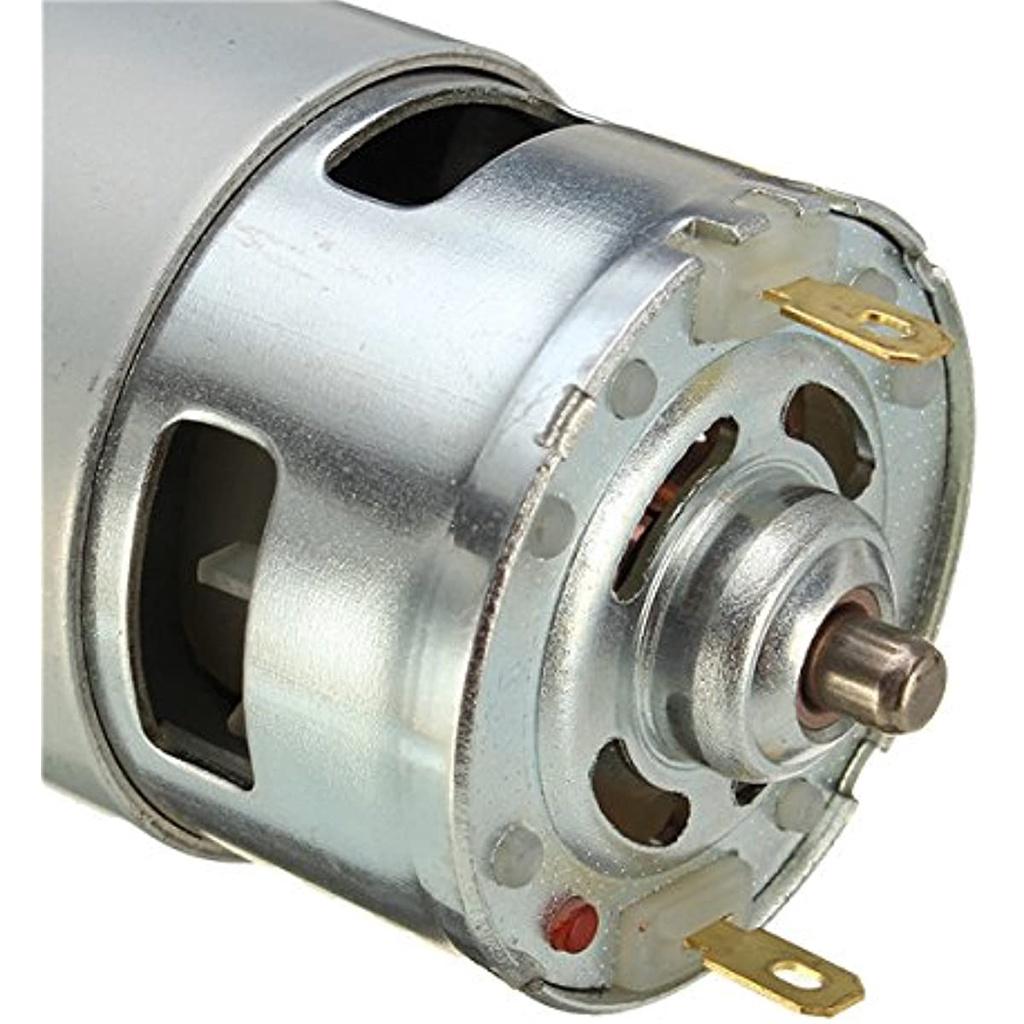 775 Двигатель постоянного тока 12 В-36 В, 3500-9000 об/мин, двигатель с большим крутящим моментом, высокая производительность