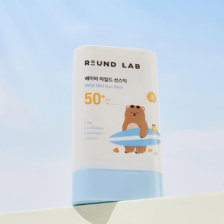 ROUND LAB Мягкий солнцезащитный крем для малышей SPF 50+ PA++++ 21 г