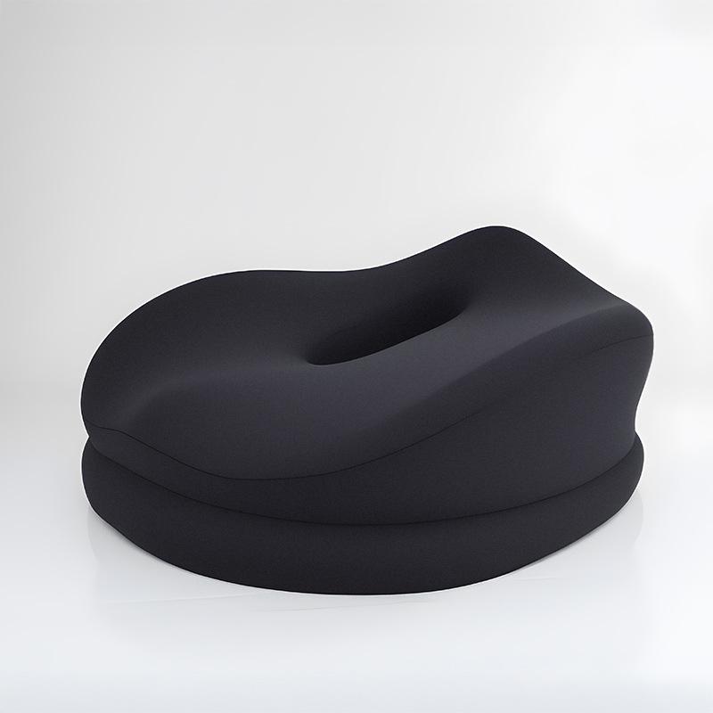 1 шт. Подушка сиденья из пены с эффектом памяти, снимающая давление, не проседающая, с полым центром для поддержки спины офисного кресла, для использования летом