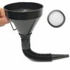 Thickened Oil and Gasoline Funnel with Filter for Car and Motorcycle Refueling