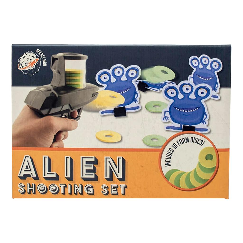 Rocket Man Aliens Disc Shooter
