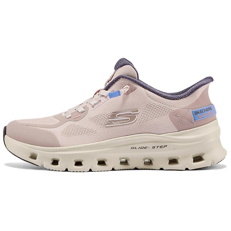 Skechers Спортивные Женские Модные Удобные Амортизирующие Дышащие Низкие Повседневные Беговые Кроссовки Женская Сникерс Розово-Красный 150428-ROS