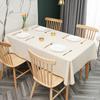 Rectangular Plastic Tablecloth Pvc Waterproof Antifouling Cover Outdoor Dining Table Cloth