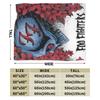 Fools Band F-Fighters  Flannel Blanket  Soft Durable Throw Blanket for Outdoor Travel Novelty Bedspread Sofa Bed Cover