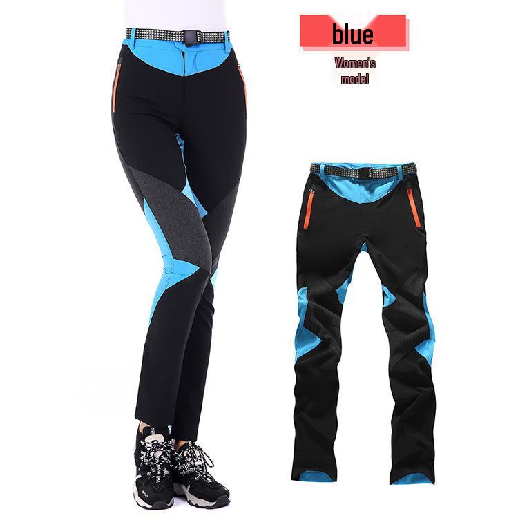 Women's Color-Block Quick-Dry Slim-Fit Mountaineering Pants