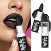Black Lipstick Matte Pearlescent Non-stick Nourishing Long Lasting Waterproof Highly Pigmented Lip Tint Stain Stick Halloween Women Lip Makeup Tools