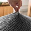 Elastic Square Bar Stool Cover Solid Anti Dirt Seat Protector For Dining Chairs Home Hotel Use