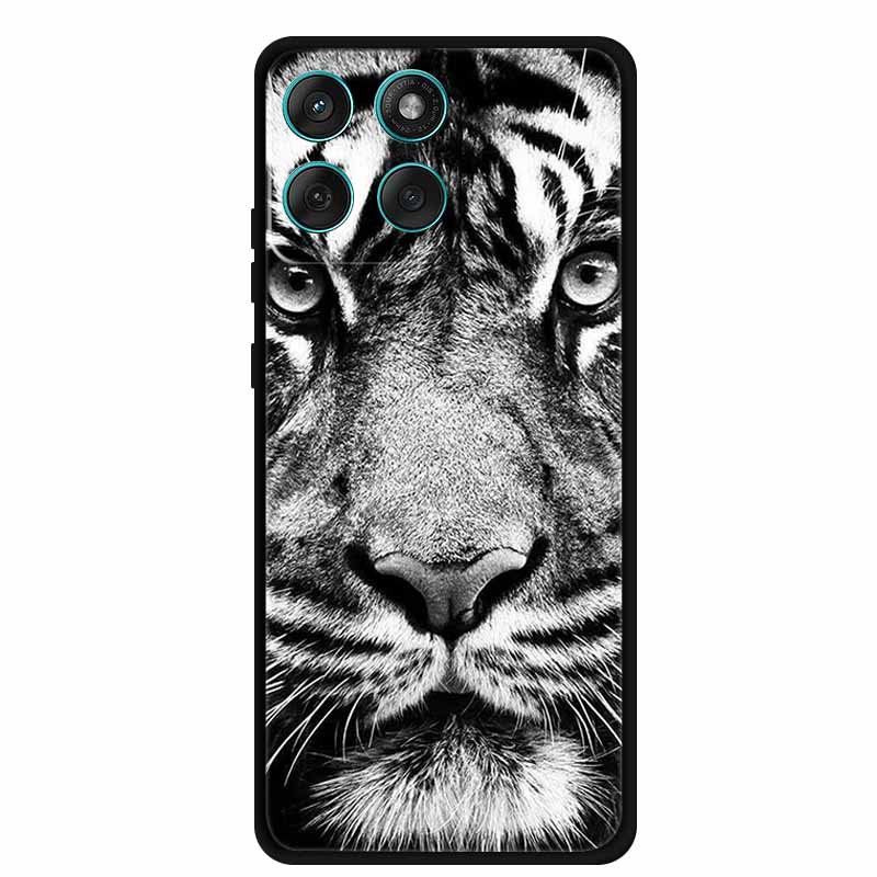 For Motorola Edge 60 Fusion Case XT2503-4 Wolf Lion Soft TPU Silicone Phone Cover for Motorola Edge 60 Fusion Case Fundas Coque