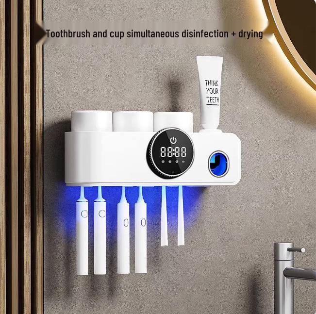 Умный УФ-стерилизатор и сушилка для зубных щеток с подставкой для хранения