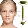 BAQI Face roller для массажа лица нефритовый ролик из натурального камня инструменты для ухода за красотой нефритовый ролик для маленького лица устраняет жир целлюлит стимулирует кровь