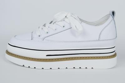 Кроссовки на платформе V.I.konty 60230 36 Белый кожа