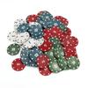 100pcs / Box Poker Chips Professional Family Educational Digital Chips Poker Chips Set