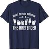Adult A.K.A. The Bartender Funny Bartender Men Women T-Shirt Oversized T Shirt Streetwear Cotton Daily Casual Four Seasons Tees