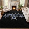 Коврик для двери Dallas Cowboys для гостиной или спальни Защитный коврик под стул Офисное украшение Рождественский подарок Подарок на день рождения