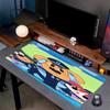 Sheriff Labrador Theme Mouse Pad, Non Slip Rubber Base, Multifunctional Office & Home Decor, Perfect for Workspace Personalization.