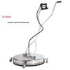 24-inch stainless steel scrubber with 2 nozzles