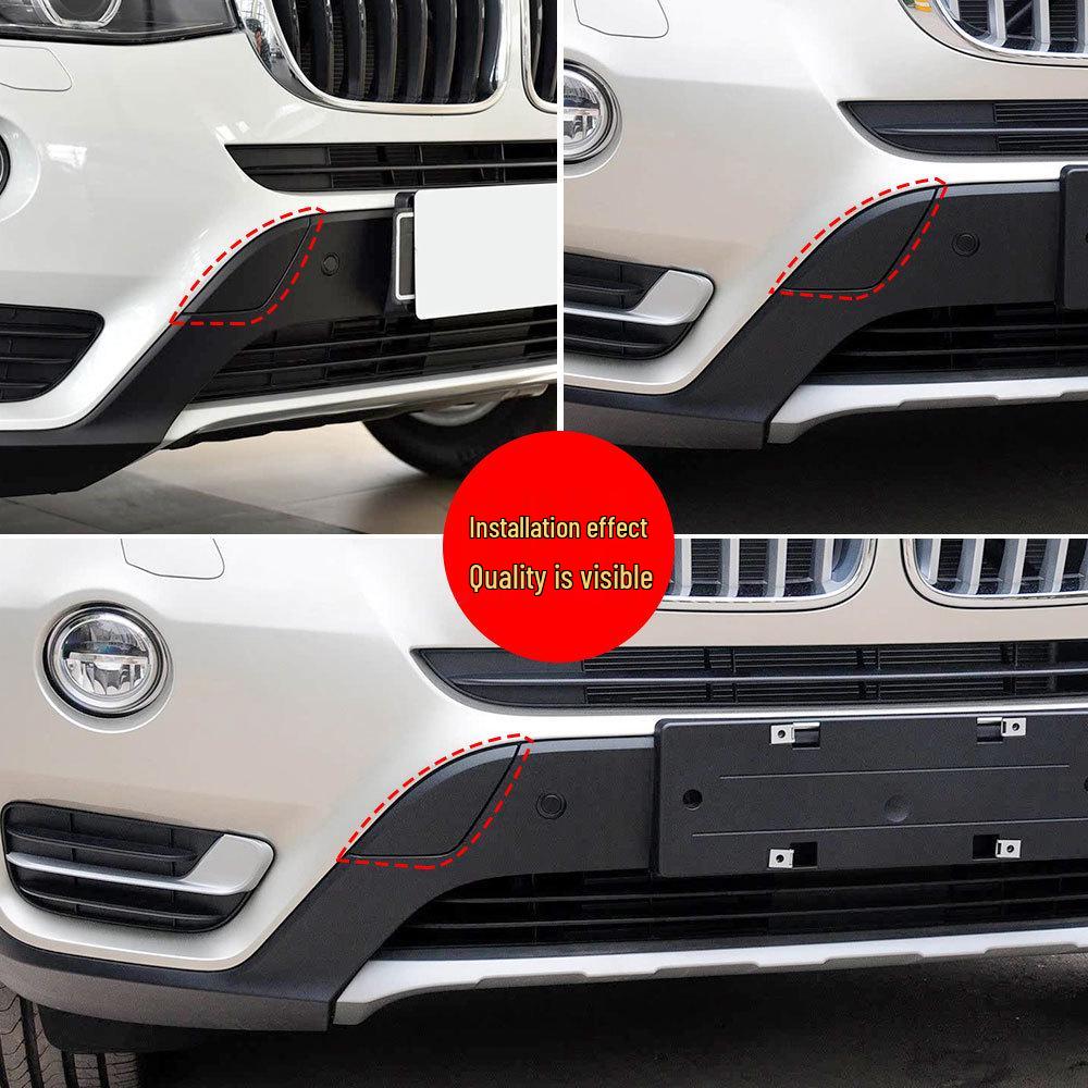Накладка на буксировочный крюк переднего бампера BMW X3 2014-2017 (F25) - Номер детали #51117338474