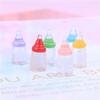 5pcs Baby Bottle Model Simulation Mini Milk Bottle Kids Feeding Bottles Toys  Dollhouse Accessories