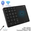 Цифровая клавиатура USB 2.4G беспроводная с сенсорной панелью Мини цифровая клавиатура Bluetooth-совместимая для бухгалтеров, кассиров, ноутбуков, планшетов