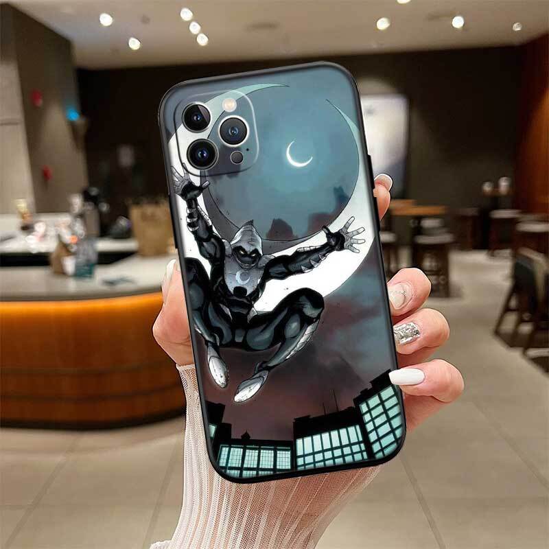 Чехол для телефона Лунный Рыцарь для Xiaomi Poco C40 C51 C50 C55 C65 C71 C75 C85 F8 F7 F6 F5 F3 F2 X7 X6 X4 X3 X2 M7 M6 M5 M4 M3 M2 Pro