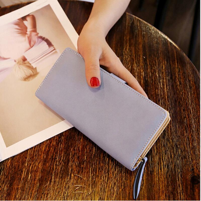 Женский кошелек с листовыми орехами и длинной застежкой-молнией с пряжкой для отдыха, ручная сумка с денежной картой